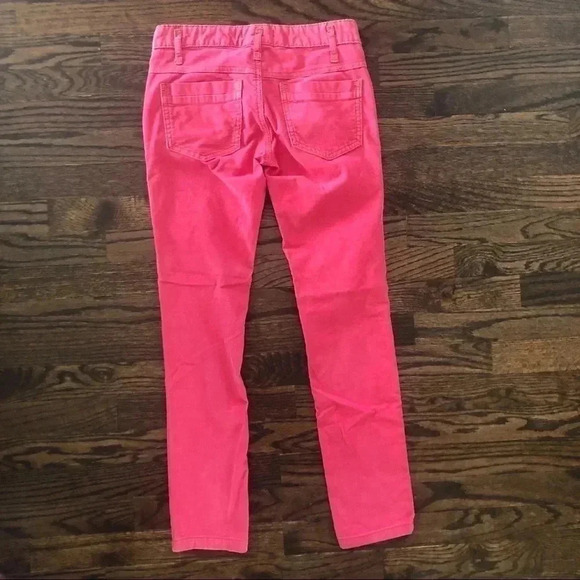 Free People Hot Pink Corduroy Stretch Skinny Pants - Picture 2 of 16